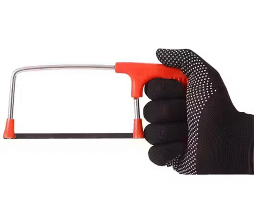 Junior Mini Hacksaw Frame with Plastic Handle & Blade for Home & Professional Use | Emm Emm