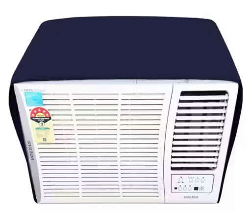 Premium 1.5 Ton Window Ac Cover, Air Conditioner Polyster Dust Cover | EmmEmm