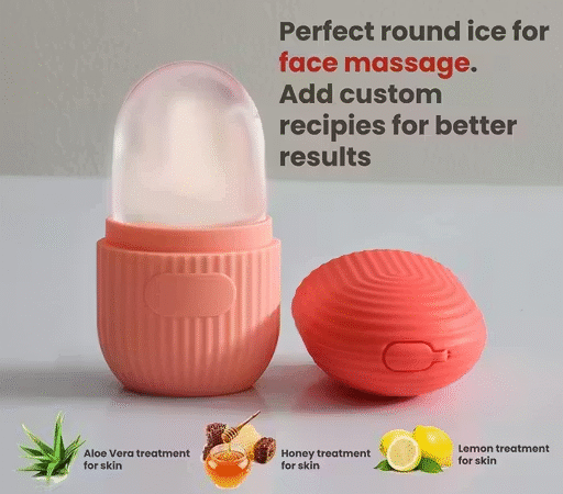 Premium Silicone Ice Roller for Facial & Body Ice Massage | EmmEmm