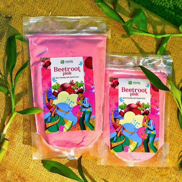 Natural Pink Holi Colors | Nisarg organic | Pack of 2