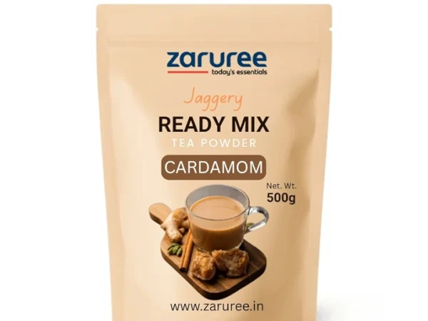Jaggery Cardamom Ready Mix Tea Powder 500g | Zaruree