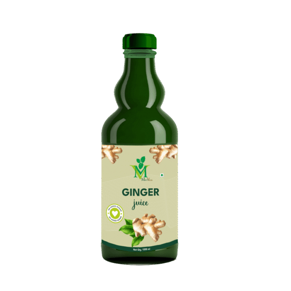 Natural Raw Ginger Juice | Mint Veda