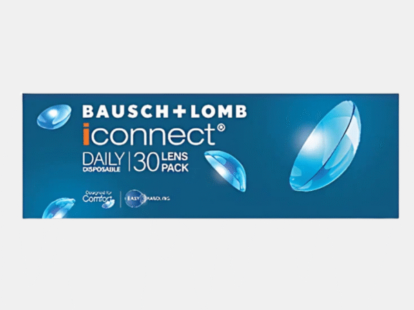 BAUSCH LOMB ICONNECT DAILY DISPOSABLE CONTACT LENSES 30 LENS BOX (DAILIES) | Eyekart