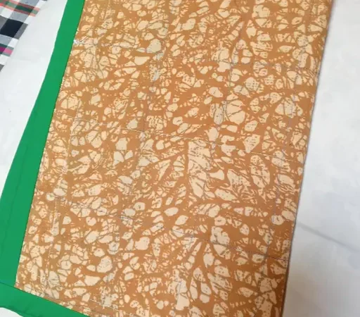 Fabrify New Born Baby Muslin Cotton Super Soft Mattress Bed Spread, Godadi, Quilt, Mattress, Baby Patter for Sleep | Bed (Pack of 1) (Multi- Random Design) (0-6 Month) | Mom and me