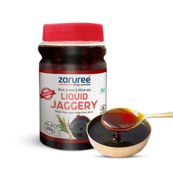 Organic Jaggery Liquid 500g | Chemical-Free & Naturally Processed | Pure & Healthy Sweetener | Zaruree