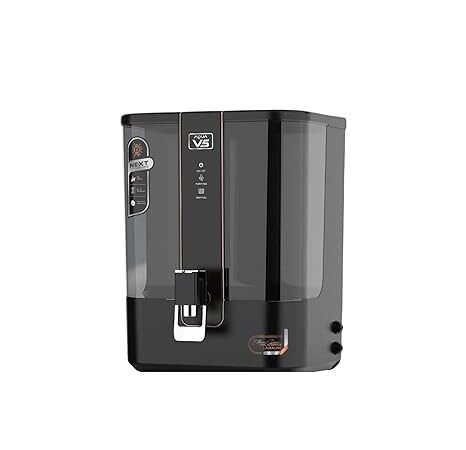 Aqua V5 | RO Water purifier |Zink Copper Alkaline + TDS Control (Black) | GHANSHYAM ELECTRICALS