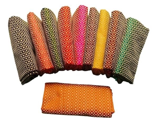 Unstitched Blouse Fabric Combo Set, Traditional Indian Design, Pack of 10 | House of kesari