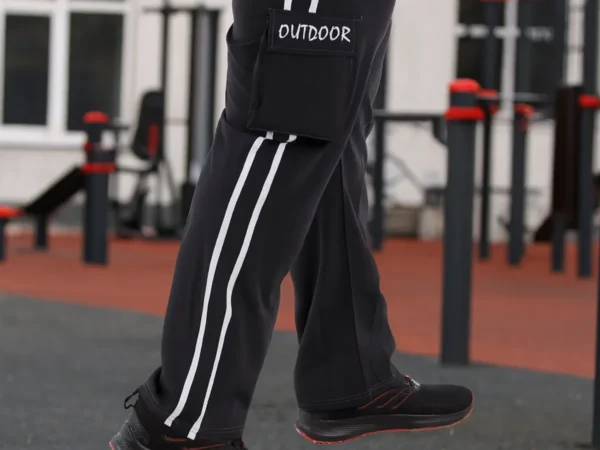 ADAAISTIC SPORTS PLUS SIZE LYCRA SPORT CARGO TRACKPAN | Adaaistic