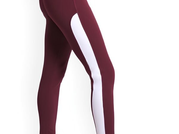 Latest Stylish High GSM Women Active Wear/Gym-Yoga Pant/Sport Leggings For Women's & Girls Dark Red | WUGO