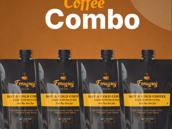 Hot and Cold Coffee 250ML (Pack of 4) | FENUGREAY
