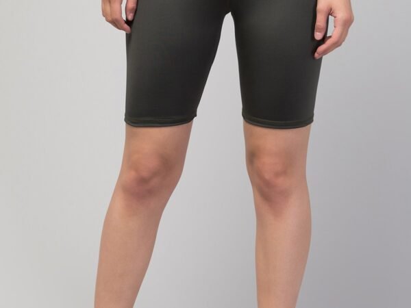 Latest Fancy Women Shorts/Gym Shorts/Solid Yoga Shorts/Cycling Shorts For Women's & Girls Dark Green | WUGO