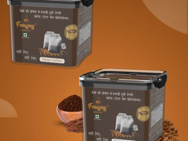 Deep coffee 150 gm [30 bag] pack of 2 | FENUGREY