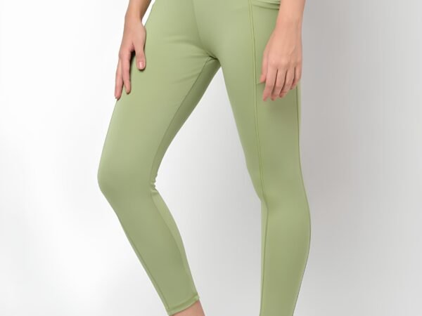 Latest Stylish High GSM Women Active Wear/Gym-Yoga Pant/Sport Leggings For Women's & Girls Green | WUGO