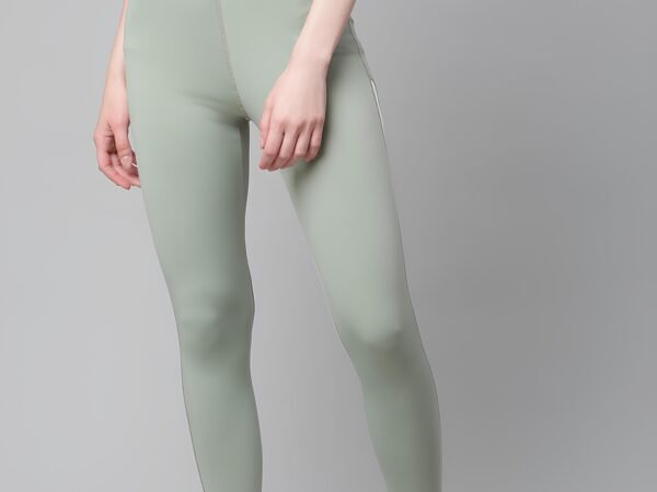 Latest Stylish High GSM Women Active Wear/Gym-Yoga Pant/Sport Leggings For Women's & Girls Grey-white | WUGO