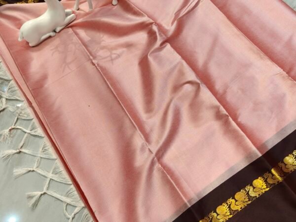 Fancy jacquard Narayanpet Pure Handloom Cotton Saree With Blouse Piece | Happy Creatiom