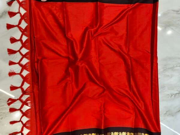 Fancy jacquard Narayanpet Pure Handloom Cotton Saree With Blouse Piece | Happy Creatiom