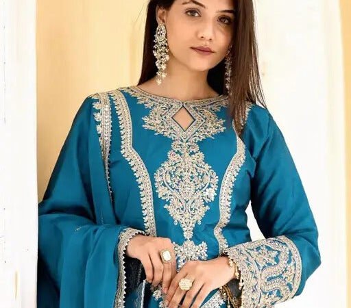 Embroidered Majesty: The Perfect Festive Suit
