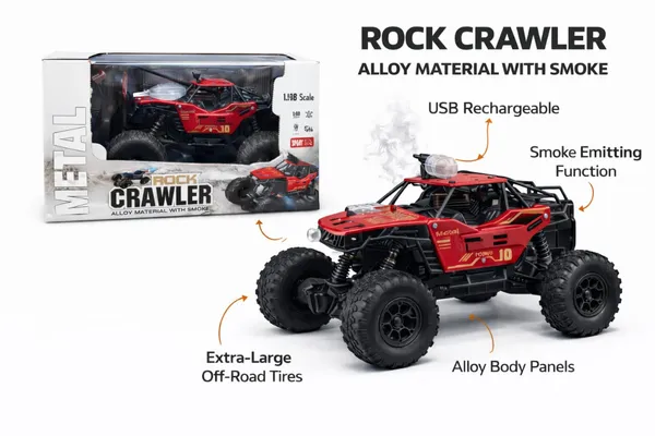 Rock Crawler Metal Climbing Car | SCOOB