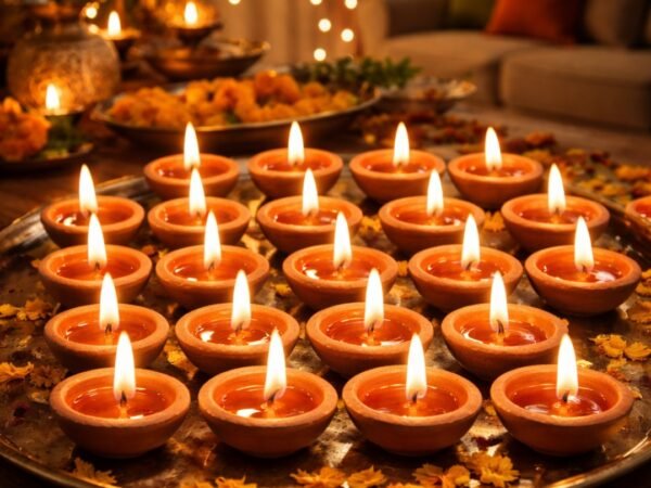 Attractive Mitti ka diya 12N (Clay Diyas) Pack of 12