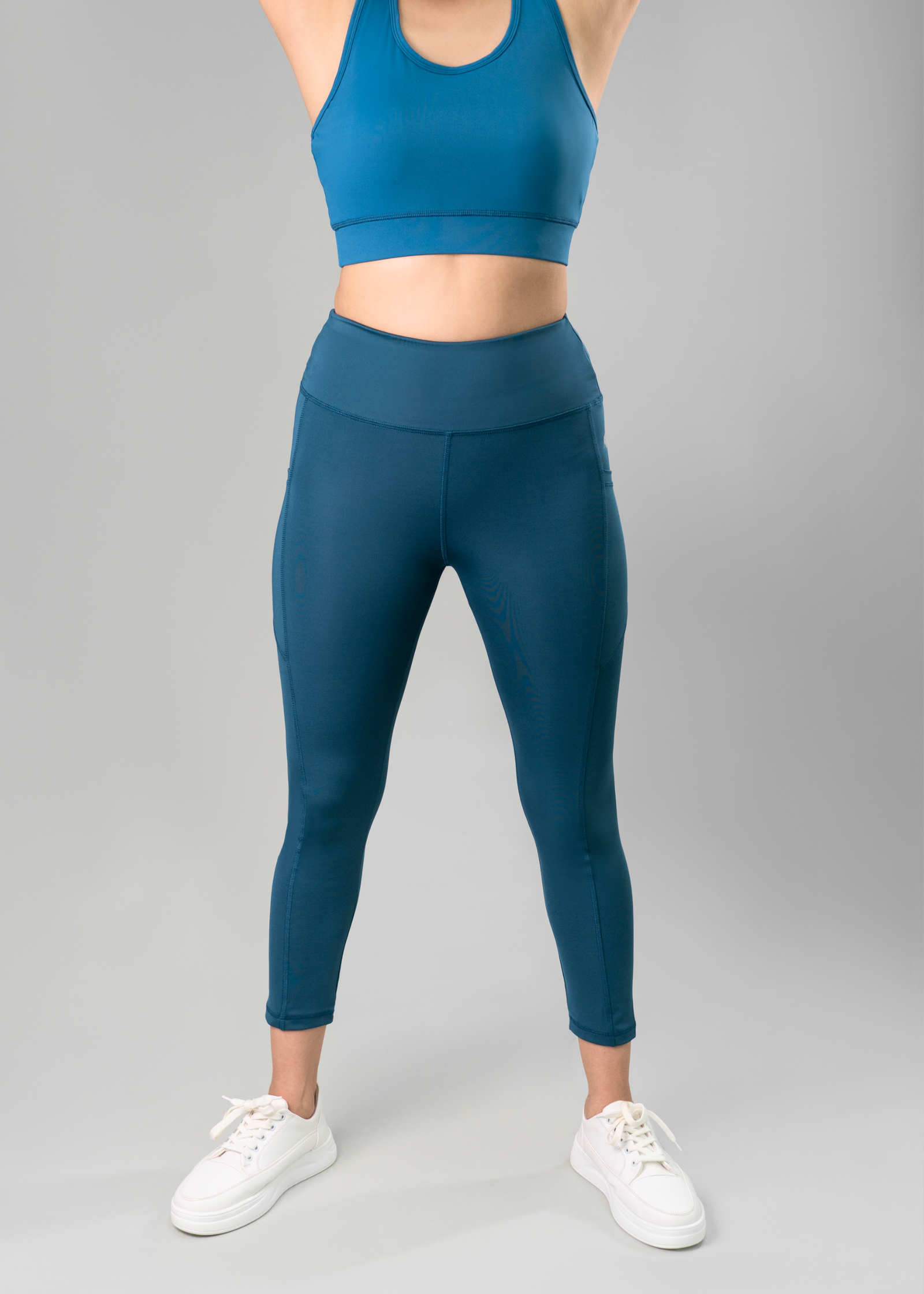 Latest Stylish High GSM Women Active Wear/Gym-Yoga Pant/Sport Leggings For Women's & Girls Teal | WUGO