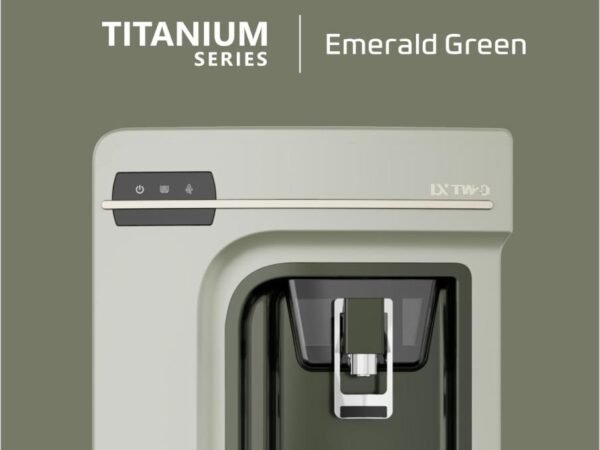 LXTWO Advanced Water Purifier with RO UV UF TDS (Emeraid Green) | Safe & Healthy Drinking Water System | GHANSHYAM ELECTRICALS