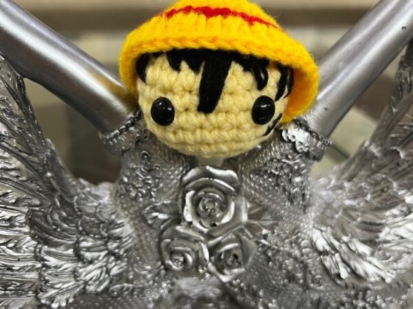 Handmade Designer Yellow Keychain for Men & Women | Trendy Accessory | Deepti Handicraft