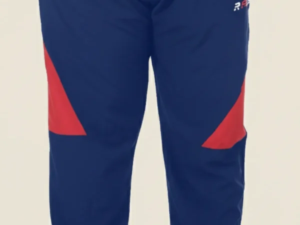 Silver Lycra Blend Colorblock Track Pant For Men | Adaaistic