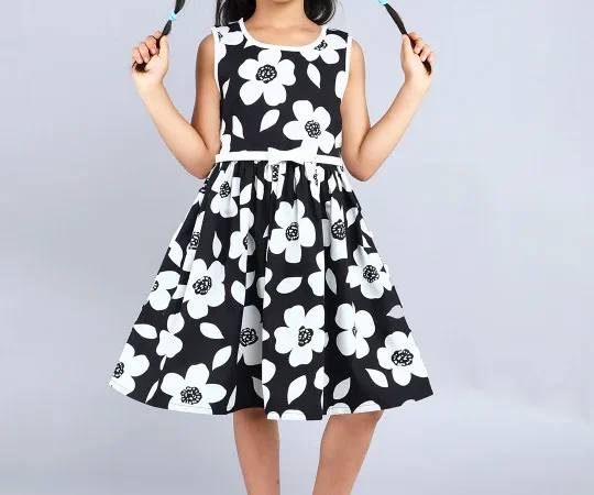 Funshine Floral Print Fit & Flare Dress | Funshine