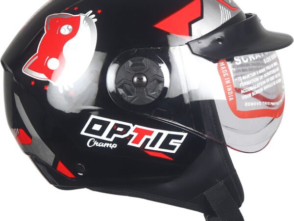 Bike Helmet for Boys and Girls Motorbike Helmet (Black) | ASR Ahad Safety Riders