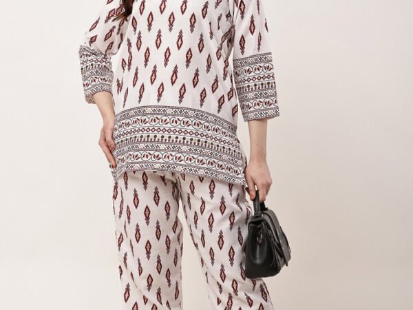 Top Pant Co-ords Set | TA TECHNOLOGIE |AREEBA FASHION