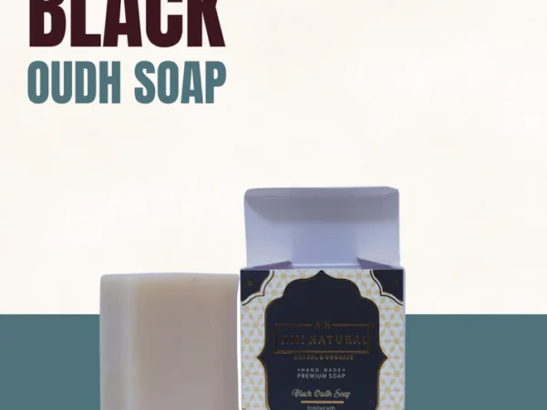 Black Oudh Soap for Skin Brightening Bold and Long-Lasting Oudh Fragrance | AMI NATURAL
