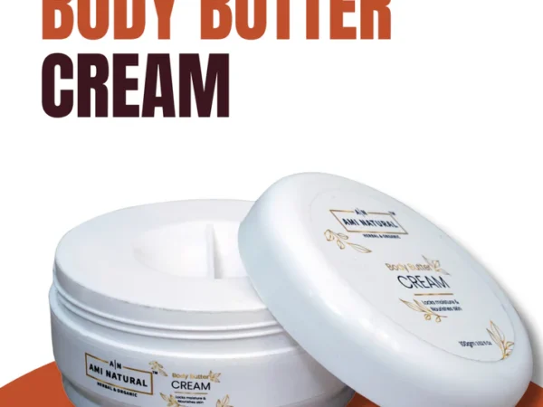 Non-Greasy Shea & Cocoa Body Butter for Smooth Skin | AMI NATURAL