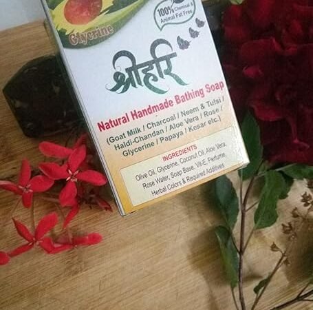 Gylcrine Soap (Combo Basket 3 Piece) (Light Brown) | Shree Hari Organic