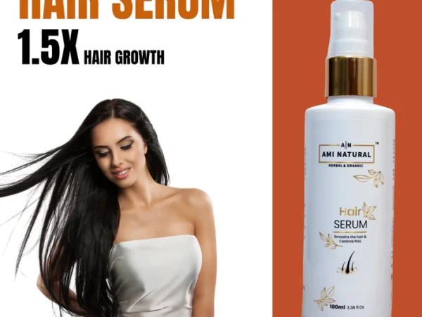 Lightweight Hair Serum: Frizz Control, Breakage & Damage Protection | AMI NATURAL