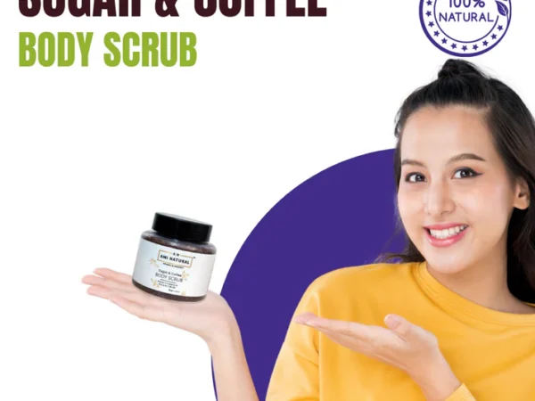 SUGAR & COFFEE SCRUB: Anti-Cellulite, Tan Removal, Exfoliating | AMI NATURAL