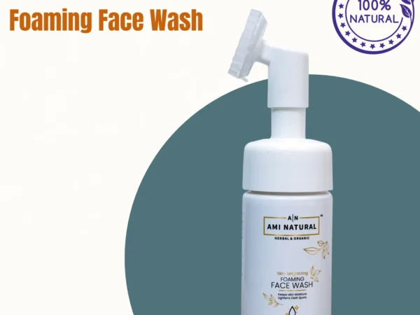 Brightening Foaming Face wash with Retinol & Glutathione | AMI NATURAL