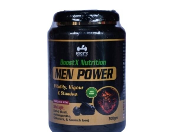 Men Power Supplement – Energy, Stamina & Vitality Booster for Men (300g) ( Pack Of 5 ) | BoostX Nutrition