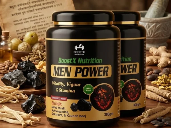 Men Power Supplement – Energy, Stamina & Vitality Booster for Men (300g)( Pack Of 2 ) | BoostX Nutrition