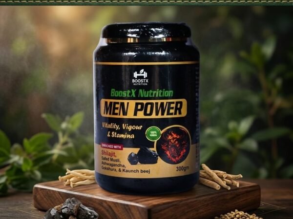 Men Power Supplement – Energy, Stamina & Vitality Booster for Men (300g) | BoostX Nutrition