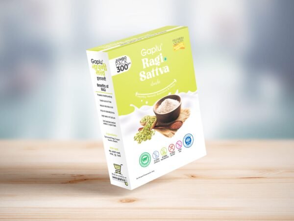Sattva Health Mix (Pack of 3) | Multi-Flavour Nutritious Drink Mix | Sprouted Ragi Powder | Gaplu