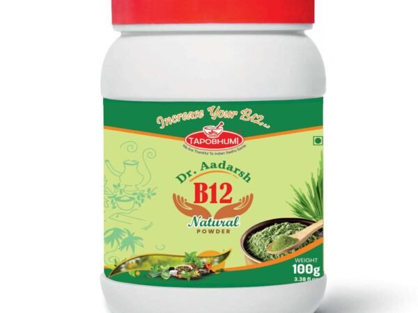 Dr. Aadarsh B-12 Powder – Immunity Booster & Energy Support | Ayurvedic Health Supplement | TAPOBHUMI