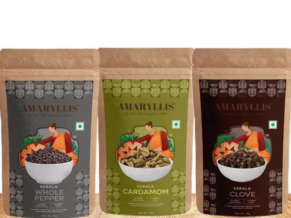Premium Whole Spice Trio | AMARYLLIS