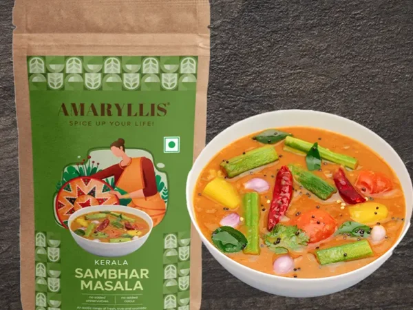 Traditional Sambar Powder from Kerala – Fresh, Fragrant & Homemade Style | AMARYLLIS