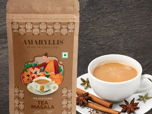 Tea Masala from Rajasthan – Bold, Warming Spice Mix for Masala Chai | AMARYLLIS