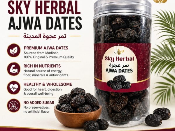 Combo pack of Ajwa Dates 100gm | Sky Herbal