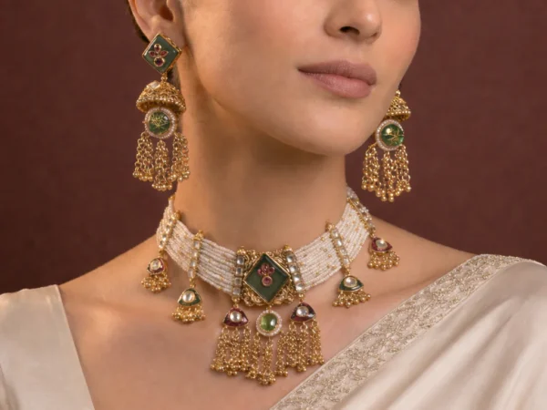 Shahi Virasat Pearl Haar Set | Aurevie luxe
