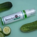 Cucumber facial toner for hydrating, refreshing, and soothing skin care.