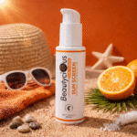 SPF sunscreen cream for broad-spectrum UV protection and daily skin care.