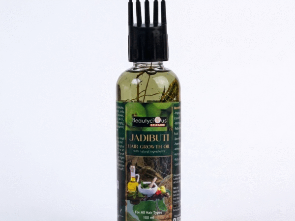 Herbal Jadibuti hair oil for hair loss treatment and hair regrowth care