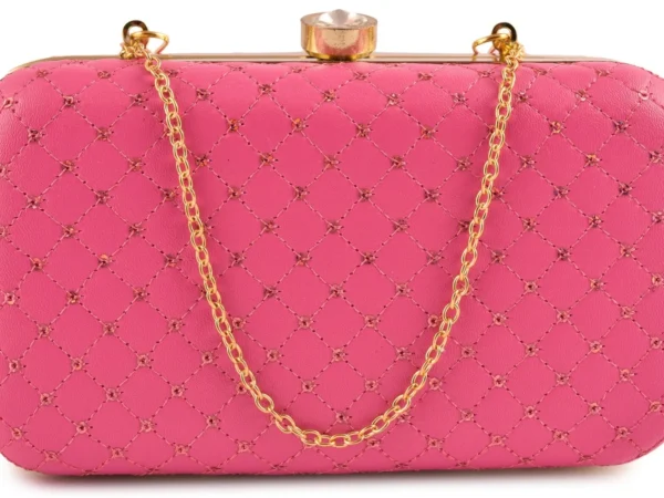 GENTREND Party Pink Clutch Handbag | GENTREND